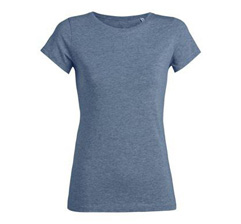 Stella Wants T-Shirt - Mid Heather Blue