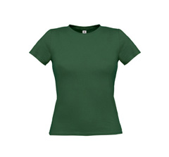 Women Only T-Shirt - Bottle Green