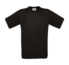 B&C Exact 150 T-Shirt - Schwarz