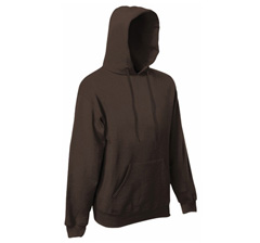 Fruit of the Loom Premium Hoody - Chocolate