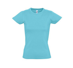 SOLs Imperial Frauen T-Shirt - Atoll Blue