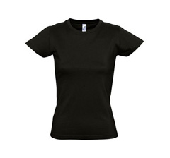 SOLs Imperial Frauen T-Shirt - Schwarz